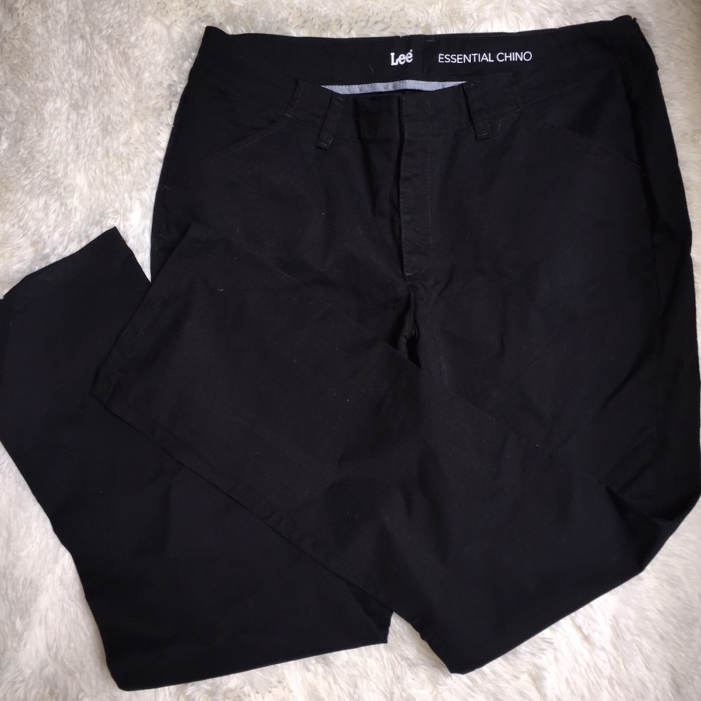 Black Lee Pants